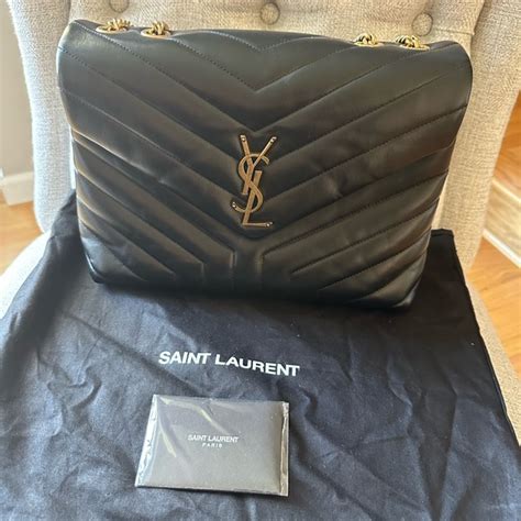 loulou medium ysl chain shoulder bag